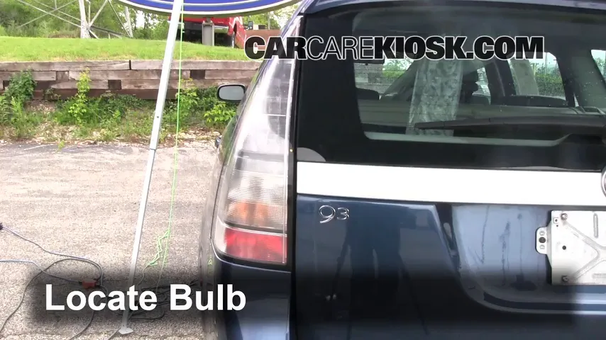 2008 Saab 9-3 2.0T 2.0L 4 Cyl. Turbo Wagon (4 Door) Lights Brake Light (replace bulb)